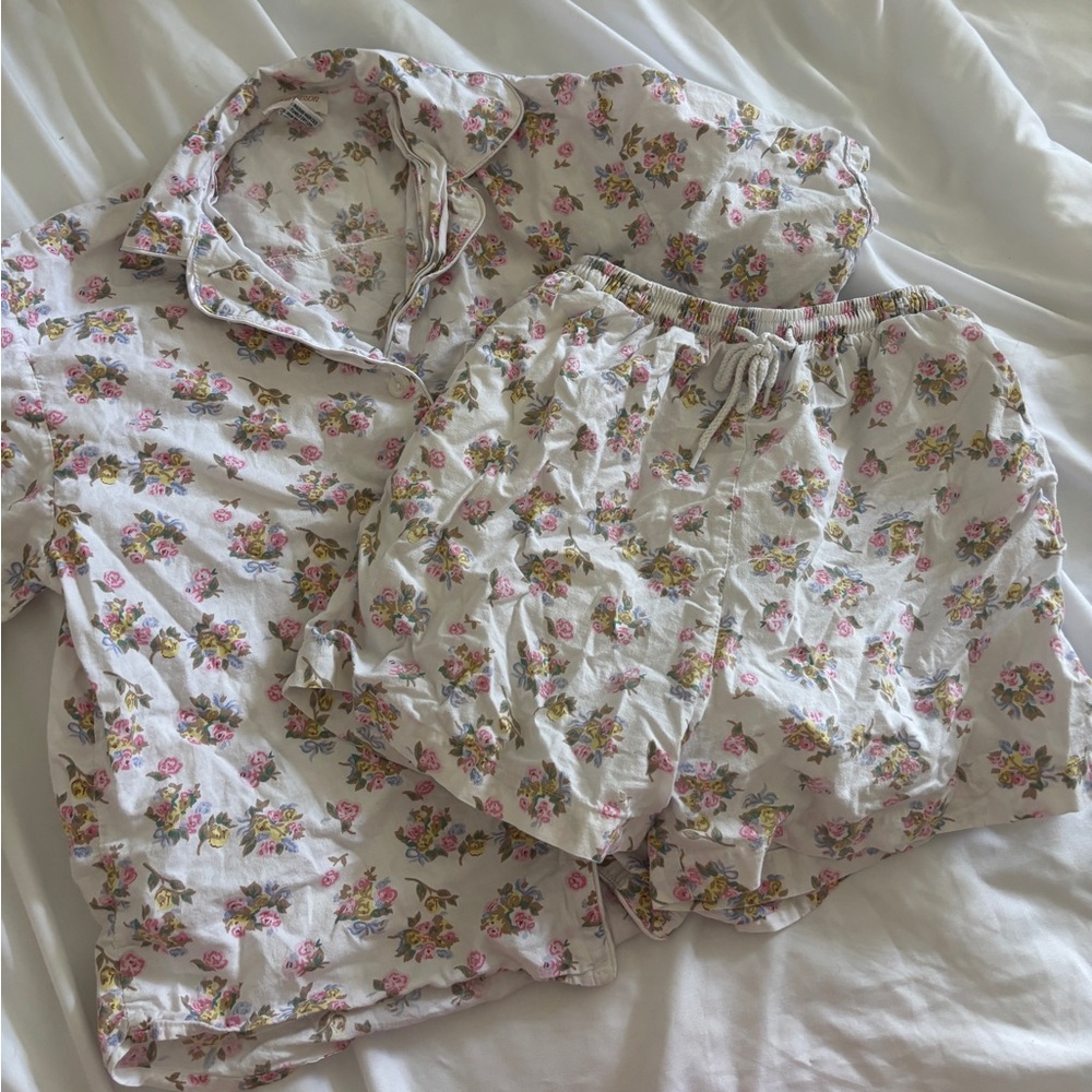 Barbizon Floral Pajama Set